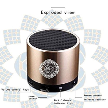 SQ200 Bluetooth Quran Speaker with Remote Control and More