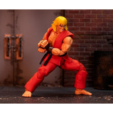 Street Fighter II 6-Inch Ken Figure - Action Figure Joy for All Ages