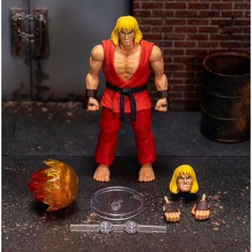 Street Fighter II 6-Inch Ken Figure - Action Figure Joy for All Ages