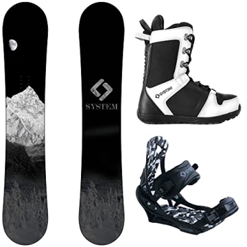 Everything You Need in the System MTN and APX Snowboard Package