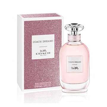Coach Dreams Eau de Parfum - Long Lasting Fragrance with notes of Juicy Pear, Gardenia & Joshua Tree - Floral & Woody - 3.0 fl. oz.