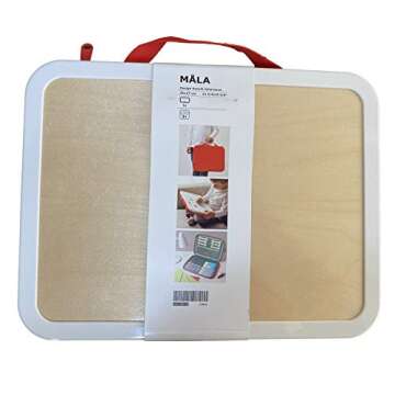 IKEA MÅLA Portable Drawing case, red 13 3/4 x 10 5/8 ", Red, Modern