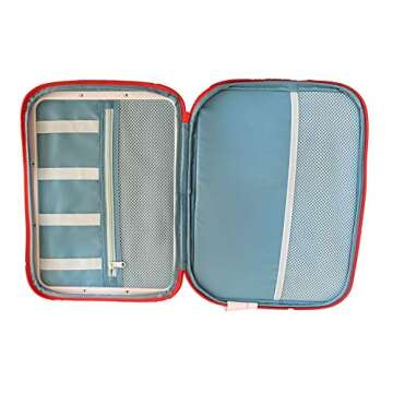 IKEA MÅLA Portable Drawing case, red 13 3/4 x 10 5/8 ", Red, Modern