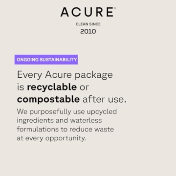 Acure Brightening Glowing Serum for Hydration & Radiance