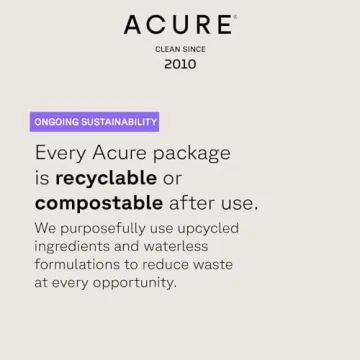 Acure Brightening Glowing Serum for Hydration & Radiance