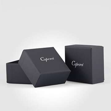 Caperci Men's Sterling Silver Crown Cubic Zirconia Ring Size 12