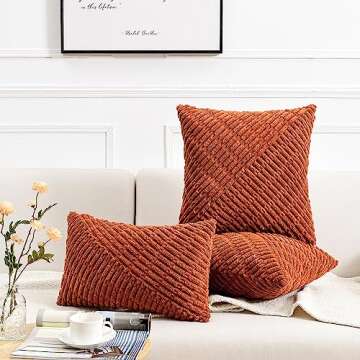 Fancy Homi Boho Decorative Throw Pillow Covers 18x18