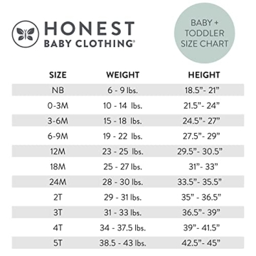 HonestBaby Bright White Organic T-Shirts for Preemies