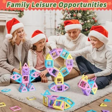 Rurvale Magnetic Building Blocks for Kids Creative Fun
