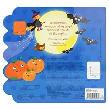 Hoot Howl Halloween 10-Button Sound Book for Little Trick-Or-Treaters (Interactive Children's Sound Book with 10 Spooky Sounds)