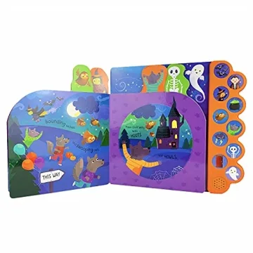 Hoot Howl Halloween 10-Button Sound Book for Little Trick-Or-Treaters (Interactive Children's Sound Book with 10 Spooky Sounds)