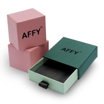 AFFY Turquoise Stud Earrings - Elegant Gift for Women