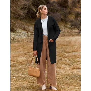 Ultra-Soft MEROKEETY Hooded Cardigan Women's Oversized Coatigan