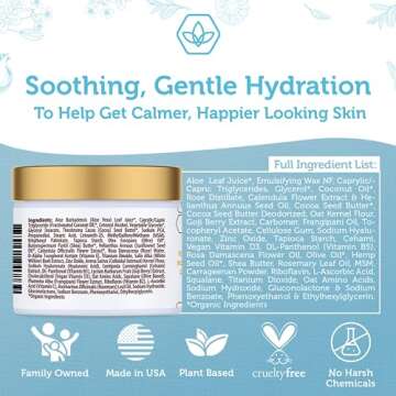 Era Organics Baby Moisturizing Cream - Soothing and Nourishing with Calendula, Cocoa Butter, Rosemary, Plus More - Safe for Sensitive Skin Made in The USA 2 oz