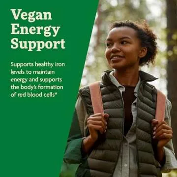 Floradix Floravital Liquid Iron & Vitamins Formula - Liquid Iron Supplement with B Complex Vitamins, Vitamin C & Herbs for Energy Support - Vegan, Gluten-Free, Yeast- Free, Non-GMO - 17 fl oz