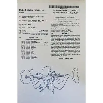 Original Manta Ray Squat Load Distribution Device - Comfort & Safety