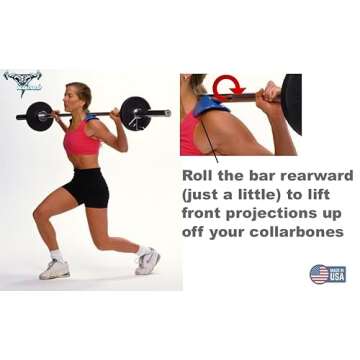 Original Manta Ray Squat Load Distribution Device - Comfort & Safety