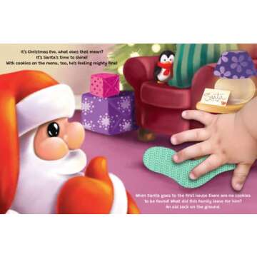 Santa Clues Children's Touch and Feel Holiday Storybook