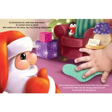 Santa Clues Children's Touch and Feel Holiday Storybook