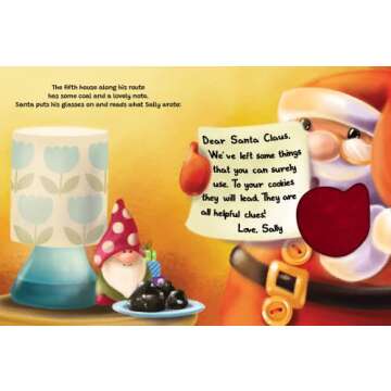 Santa Clues Children's Touch and Feel Holiday Storybook