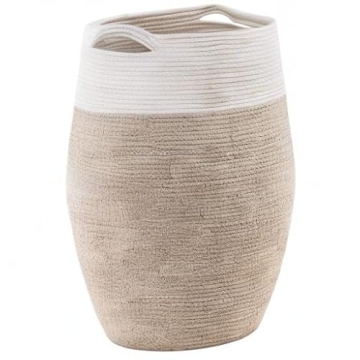 Cotton Rope Laundry Hamper by YOUDENOVA - 105L Stylish Storage