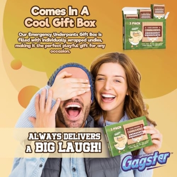 Gagster Emergency Underpants in A Can - Hilarious Gag Gift