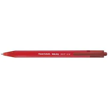 Paper Mate InkJoy Retractable Ballpoint Pens - Red, Box of 12