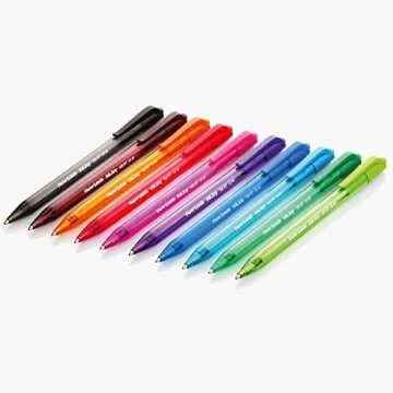 Paper Mate InkJoy Retractable Ballpoint Pens - Red, Box of 12