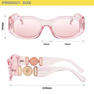 Mosanana Trendy Retro Sunglasses for Women - Unique Style