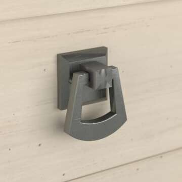 Bush Furniture Salinas L Shaped Desk with Storage in Antique White