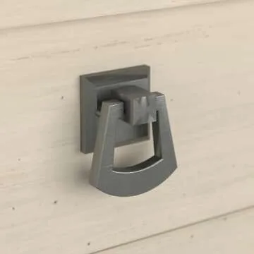 Bush Furniture Salinas L Shaped Desk with Storage in Antique White