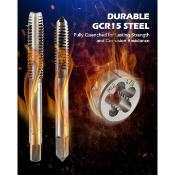 Orion Motor Tech 80pc SAE Metric Tap & Die Set