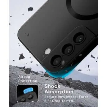 Amzfield Magnetic Case for Samsung Galaxy S22 - Durable & Stylish