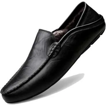 MCICI Men’s Premium Leather Loafers - Stylish Comfort