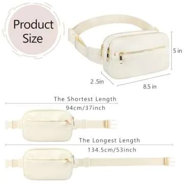 Frenou Unisex Fashion Fanny Bag For Travel & Hiking