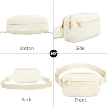 Frenou Unisex Fashion Fanny Bag For Travel & Hiking