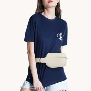 Frenou Unisex Fashion Fanny Bag For Travel & Hiking