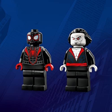 LEGO Marvel Spider-Man Miles Morales vs Morbius Race Car Set
