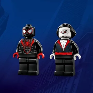 LEGO Marvel Spider-Man Miles Morales vs Morbius Race Car Set