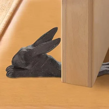 Sumnacon Heavy Duty Cute Rabbit Door Stopper