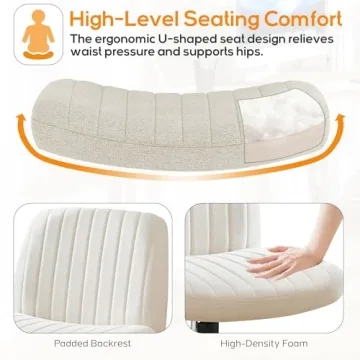 DUMOS Criss Cross Chair for Ergonomic Comfort and Style