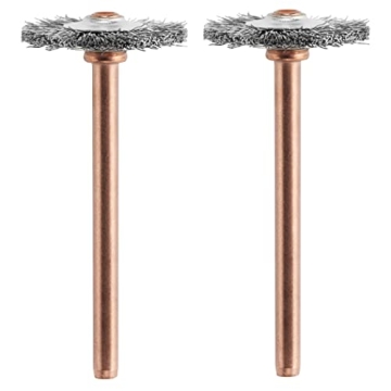 Dremel 530-02 Stainless Steel Brushes (2 Pack) for Improved Polishing