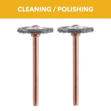 Dremel 530-02 Stainless Steel Brushes for Polishing