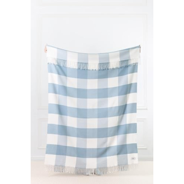Hofdeco Premium Coastal Throw Blanket - Baby Blue Charm