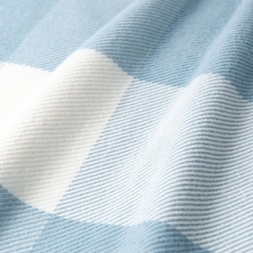 Hofdeco Premium Coastal Throw Blanket - Baby Blue Charm