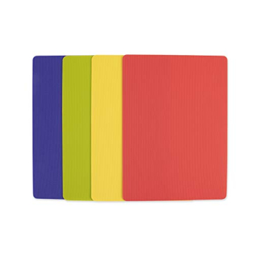 Grippmats Colorful Flexible Cutting Board Set of Four