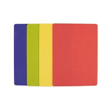 Grippmats Colorful Flexible Cutting Board Set of Four