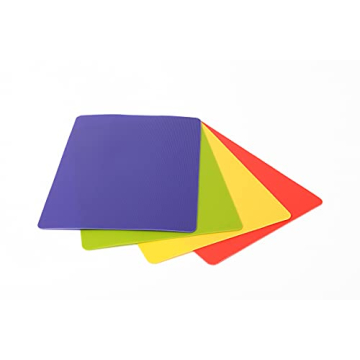 Grippmats Colorful Flexible Cutting Board Set of Four