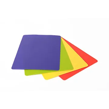 Grippmats Colorful Flexible Cutting Board Set of Four