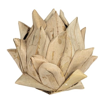 Natural Palm Leaf Artichokes - Unique Home Decor